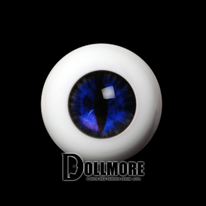 14mm - OMeta Half Round Acrylic Eyes (Blue 01)