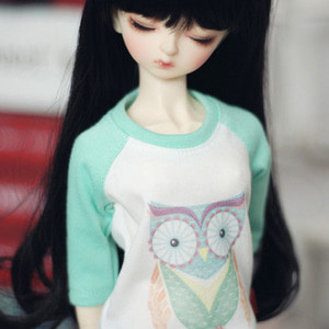 MSD Owl T shirt - Mint