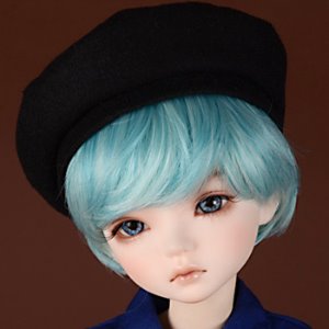 (7-8)Zoey Beret Hat (베레모 : Black)