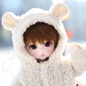 USD Mongmong Fur Jumper- Ivory