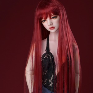 [13-14&quot;] Moore Long Wig (Wine)