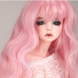 (8-9) Velladia Wig (Pink)