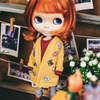 Blythe Deep Patch Long Cardigan - Mustard