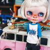 Blythe Hero T shirt - Blue