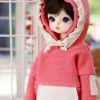 USD Pigment Coloration Hooded -Pink