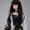 (선주문)(8-9) Long WD Wave Wig (B Black)[D4-1-1]