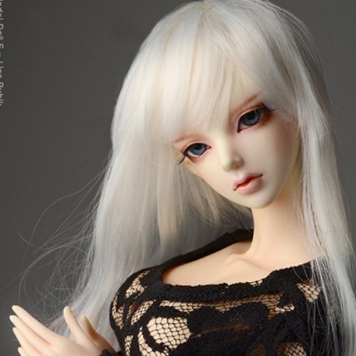 (8-9) Again Free Will Wig (White)/슈퍼론원사