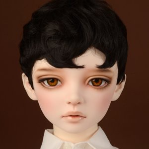 *(13-14) Zeke Short Cut Wig (Black)