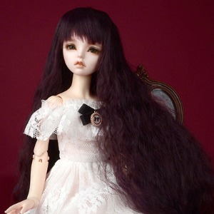 (7-8) Fanta Wave Wig (Wine)