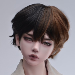 (선주문) [8-9&quot;] Ban Short Wig (Black Brown)