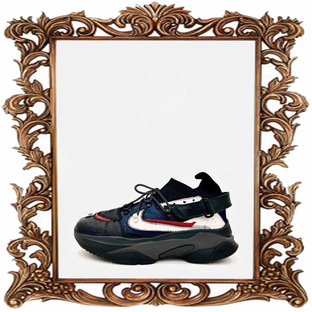 No. 030 Air Force 1 Midnight Upcycling Runner