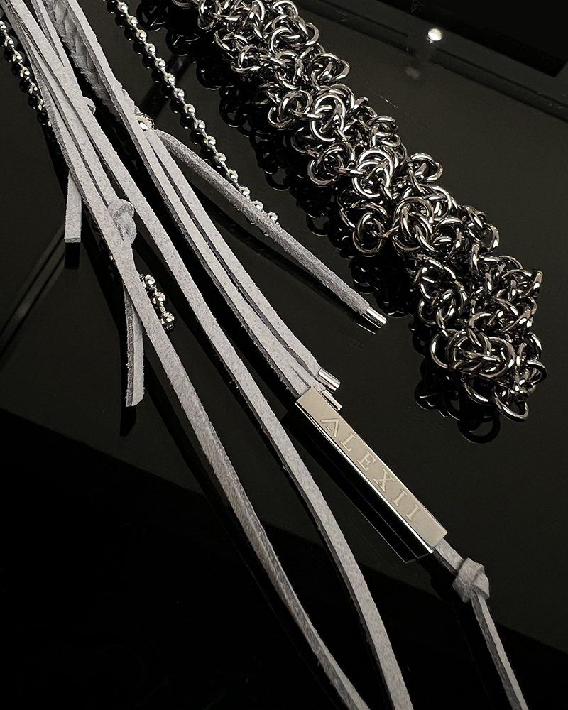 ★ALEXII★ ALEXII DOUBLE LOGO CHAIN STORE - Chain - 알렉시