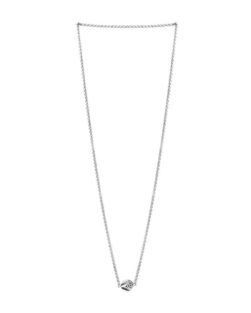 【ALEXII】(韓国人気) DICE NECKLACE ネックレス 楽天市場】オクタグラム(八芒星)& 三日月 デザイン ダブル