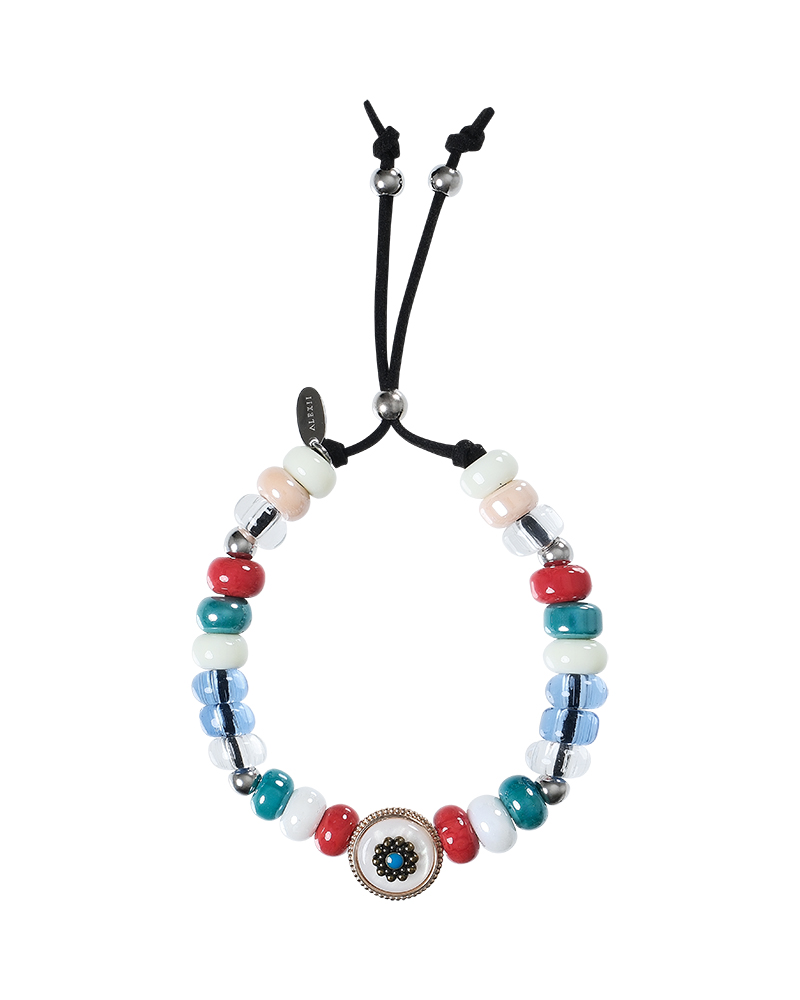 【ALEXII】GLASS BEADS BRACELET 韓国 腕輪 メンズ ブレスレット STORE - Bracelet - 알렉시