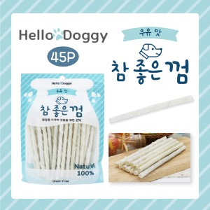 헬로도기 참좋은껌 우유맛 45p