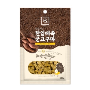 브리더랩 한입에쏙 군고구마 황태 100g