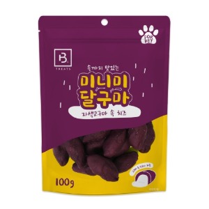 브리더랩 미니미 달구마 자색고구마&amp;치즈 100g