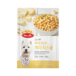 바우와우 체다치즈볼 100g