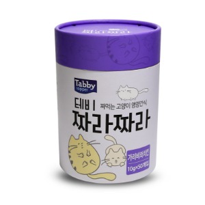 테비 짜라짜라 가리비와치킨 10g 50p