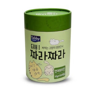 테비 짜라짜라 연어와치킨 10g 50p