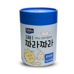 테비 짜라짜라 참치와새우 10g 50p