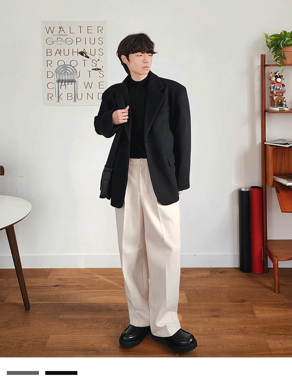 센스 울 블레이저 자켓