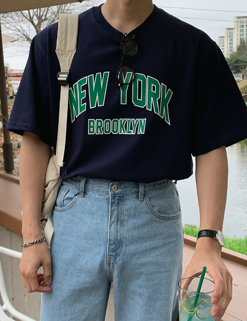 뉴욕 브루클린 반팔티 (3color)