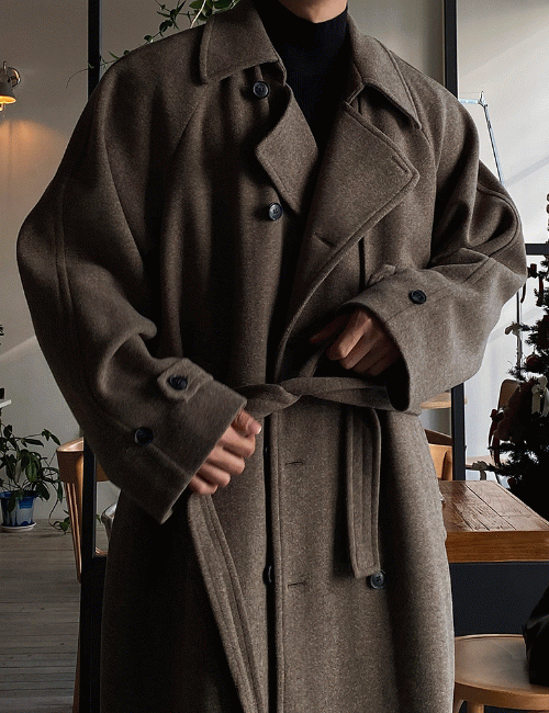 런던 울 해비 트렌치 코트 (2color)