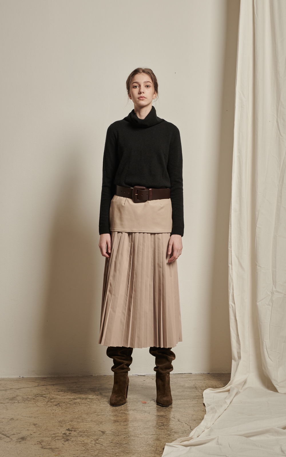 Blair Skirt _ Beige