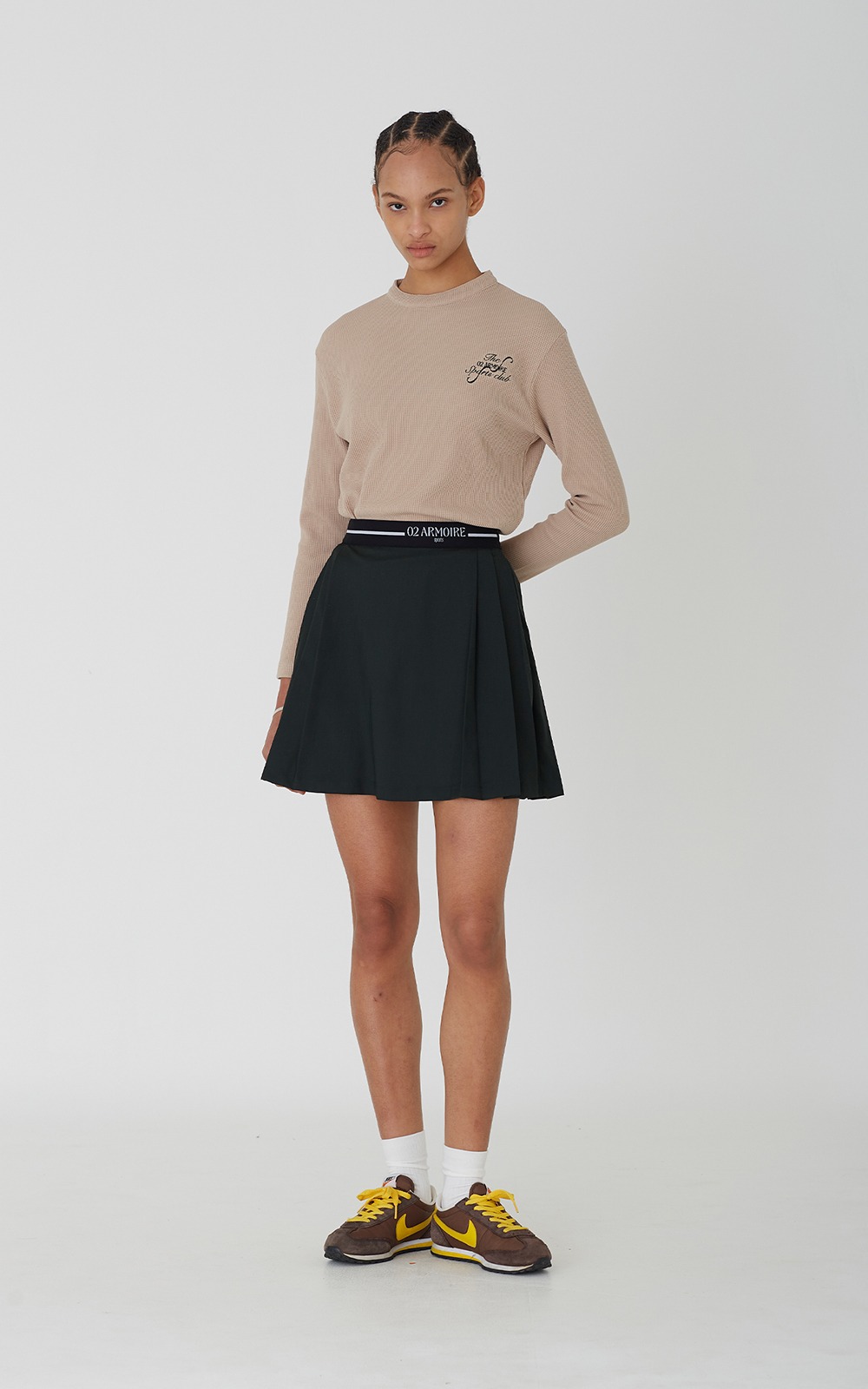 Skylar Skirt _ Khaki