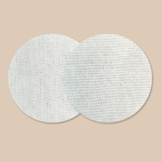 Unbleached pure cotton gauze hole