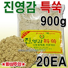 진영감 특쑥(뜸쑥) [간접구용] 1박스(900g×20봉) ◈공장직송◈ (a9372)