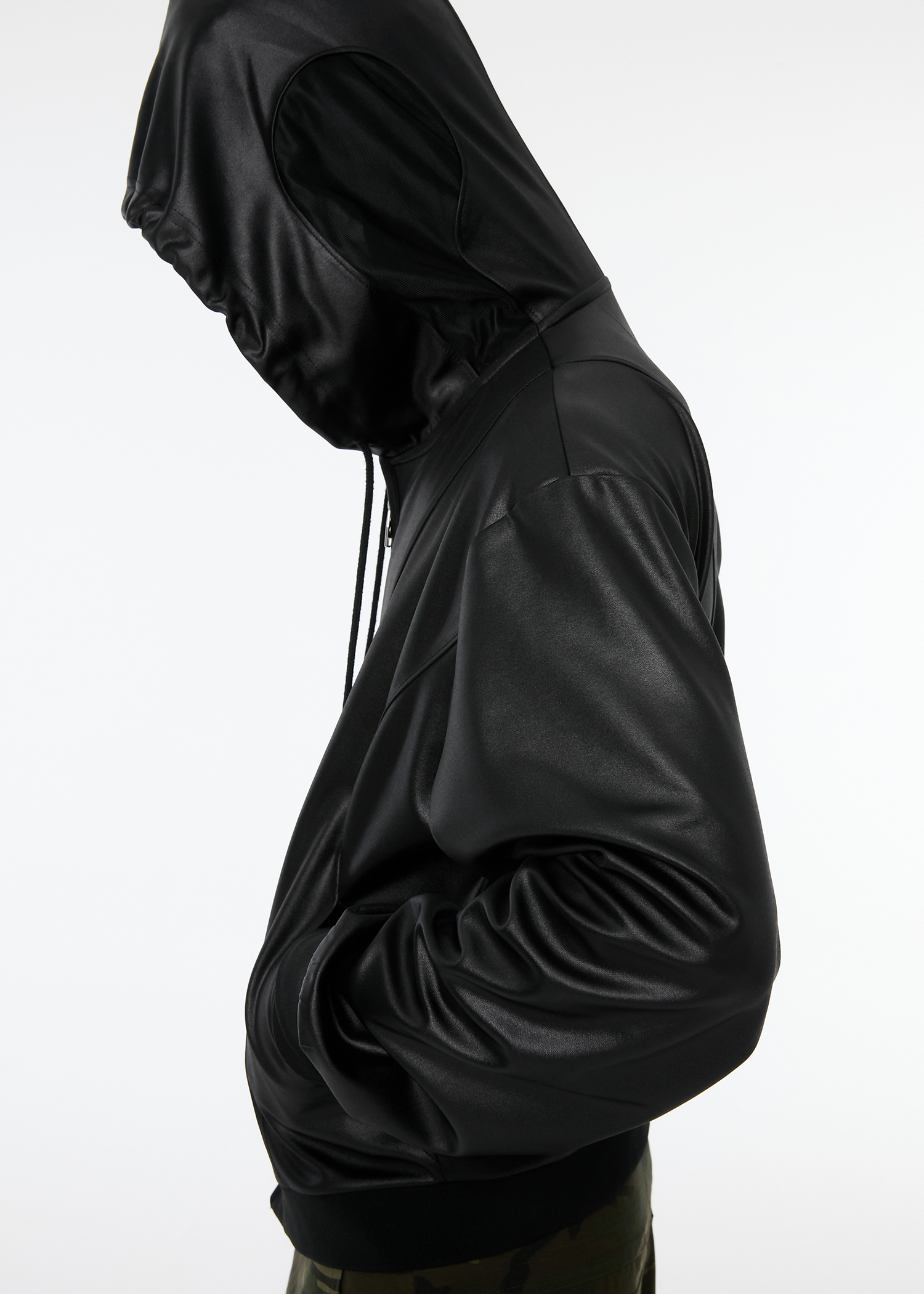 【ANOTHERYOUTH】関税送料込み 004-23 athleisure zip-up hoodie JGGSPWM Knee Length Full Zip Hoodie High Collar Casual