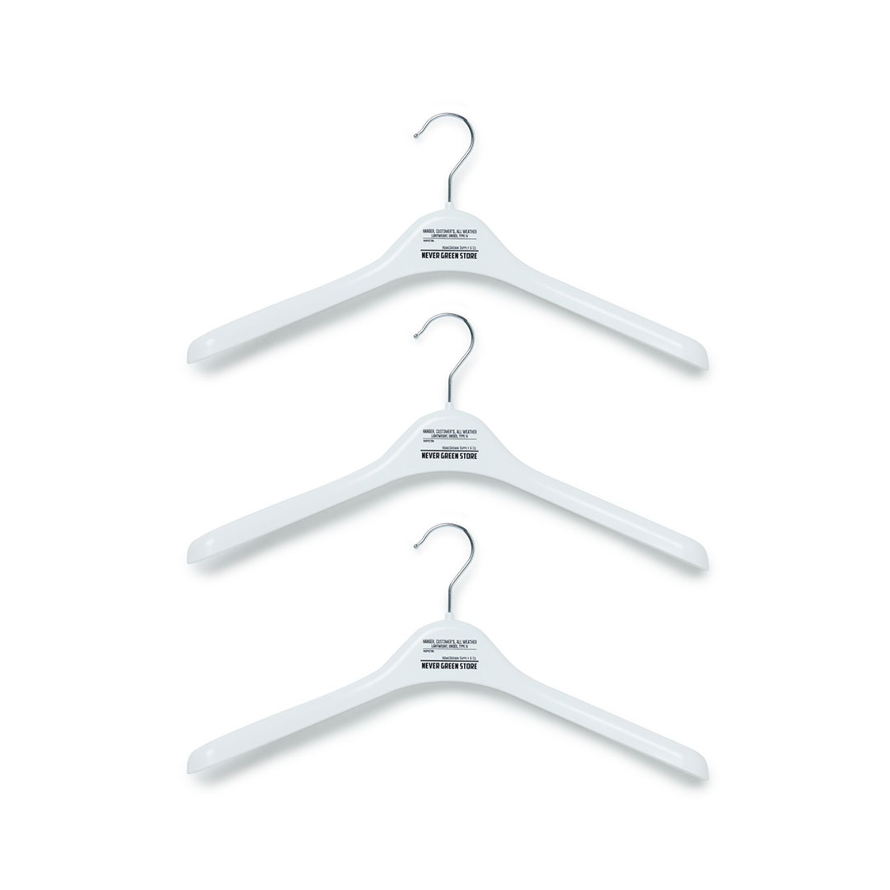 6XX[HANGERS] X 3 for closet