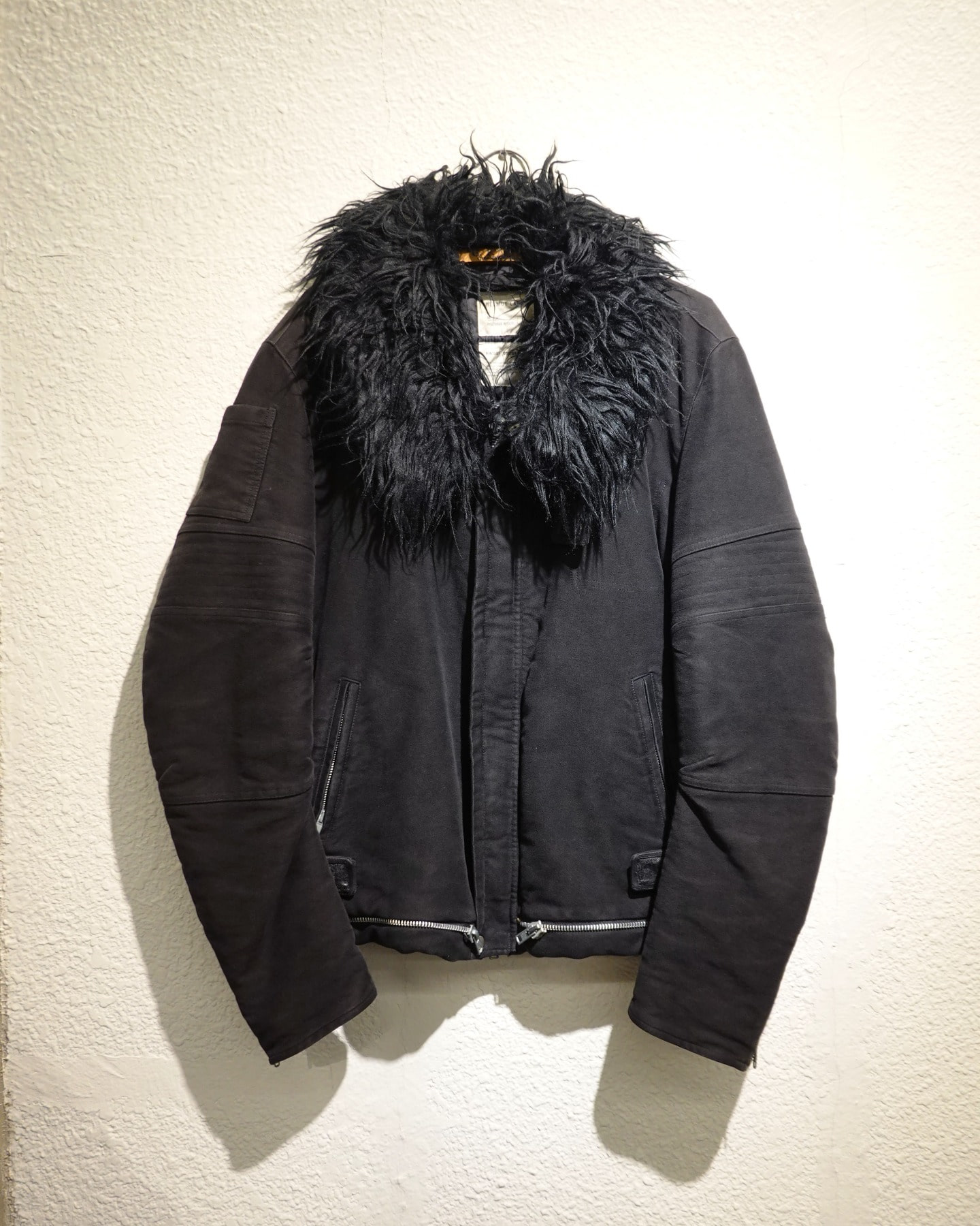 Black Astro biker fashion jacket 