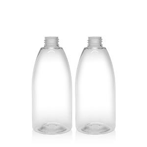 350ml 원추형 투명용기 (캡미포함)