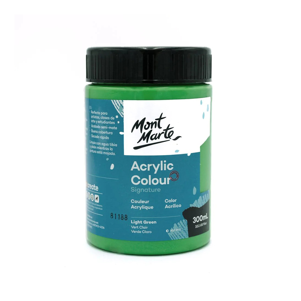 몽마르트 아크릴물감 300ml Light Green       &gt; MONT MARTE  