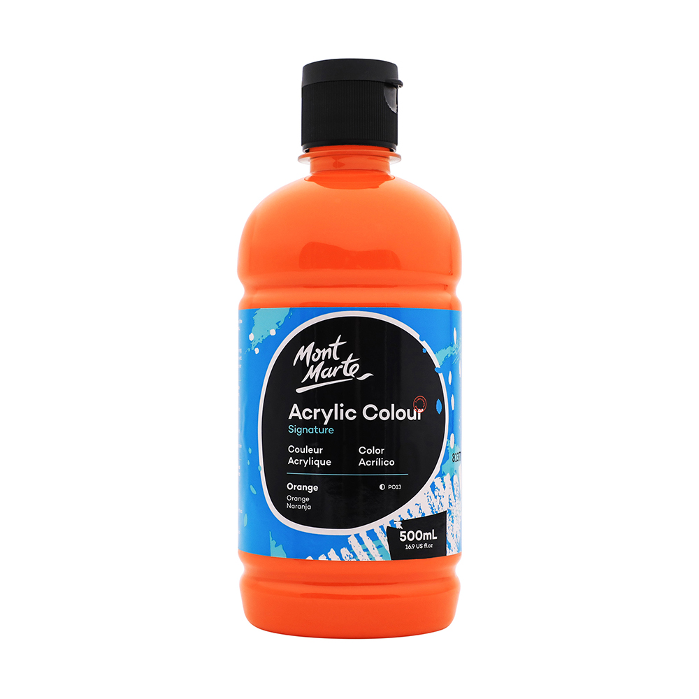 몽마르트 아크릴물감 500ml Orange       &gt; MONT MARTE  