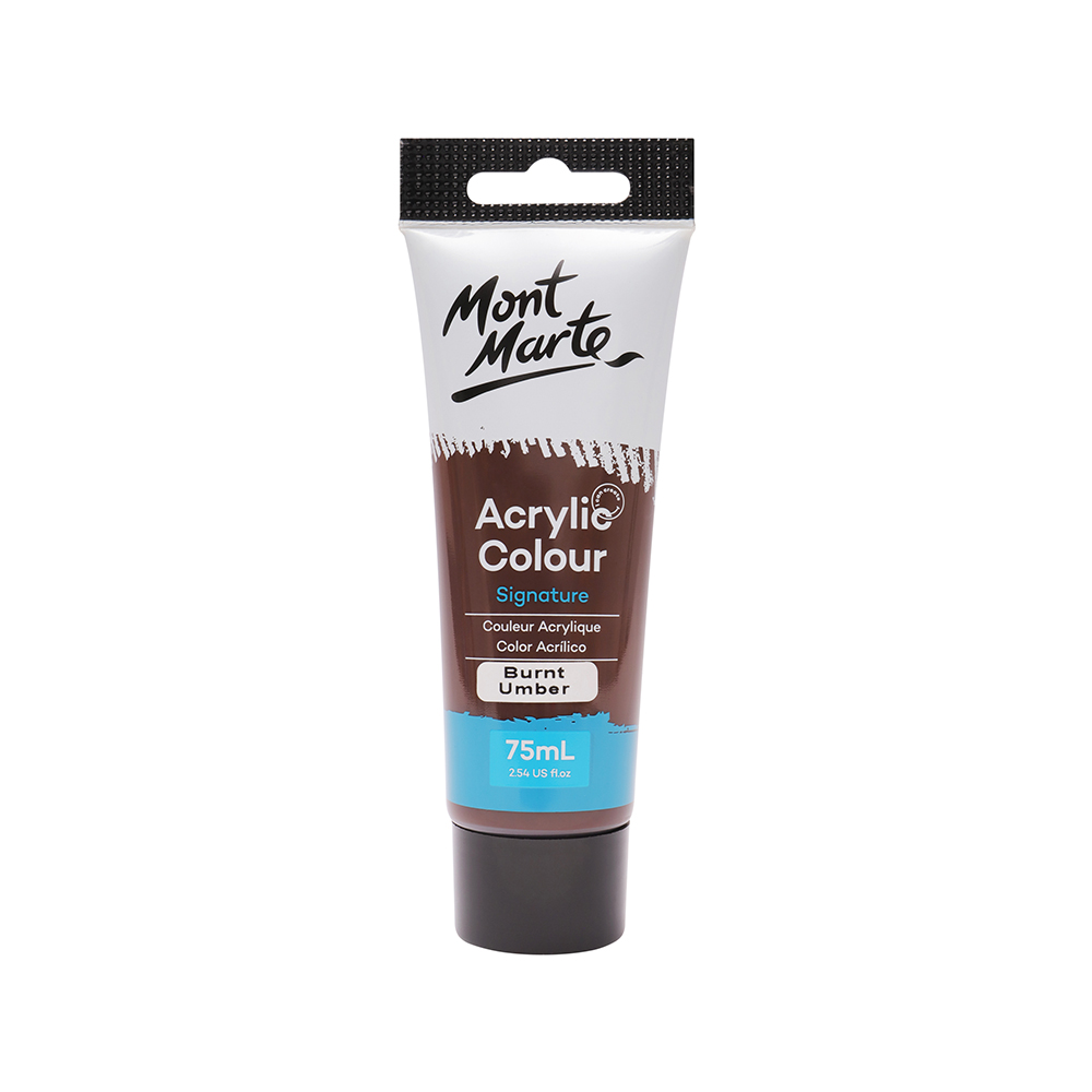 몽마르트 아크릴물감 75ml Burnt Umber       &gt; MONT MARTE  