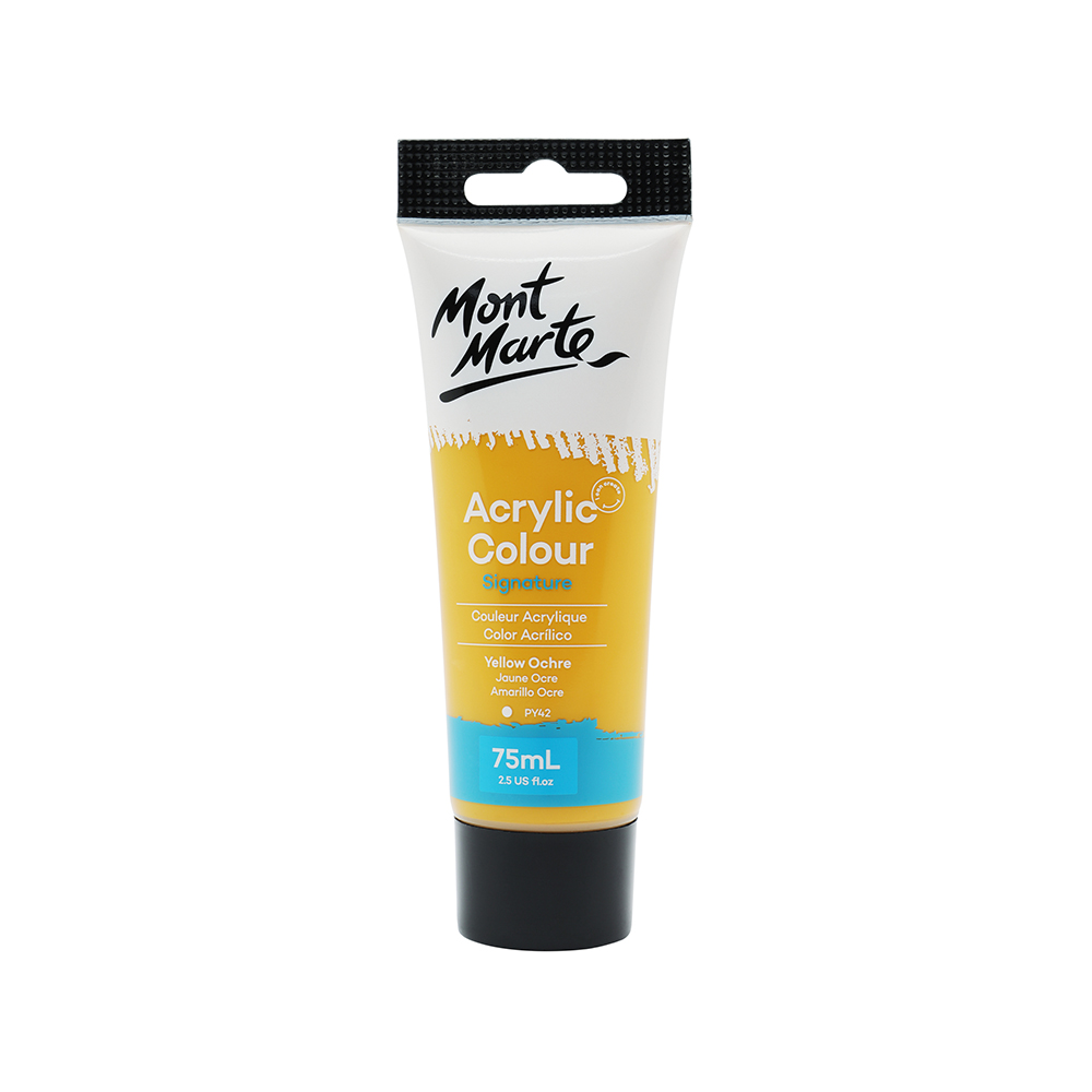 몽마르트 아크릴물감 75ml Yellow Ochre       &gt; MONT MARTE  