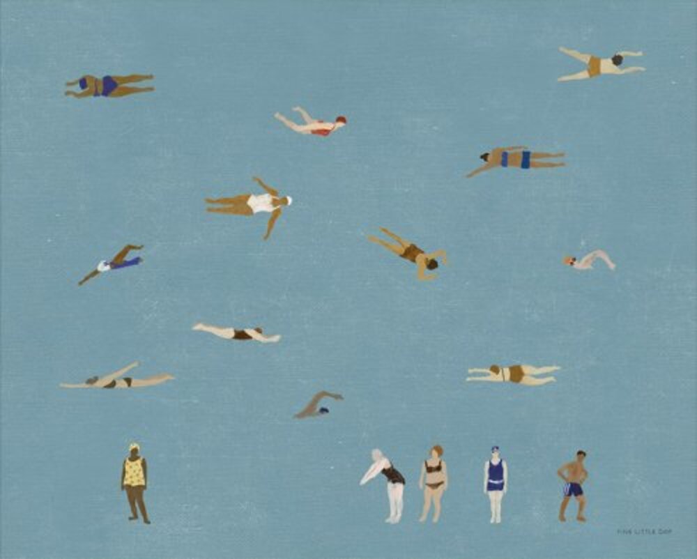 SWIMMERS POSTER