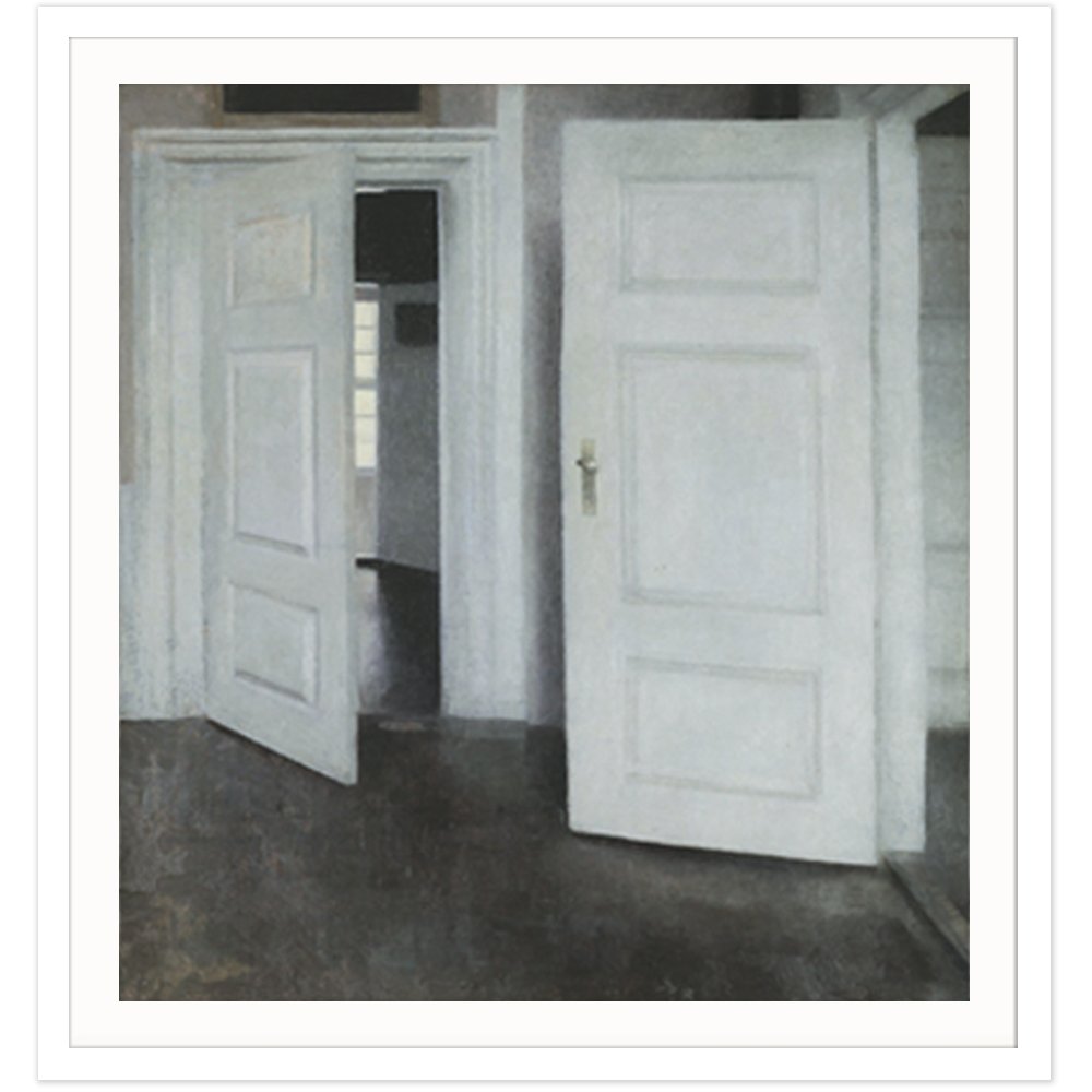 [액자포함] White doors, Strandgade 30