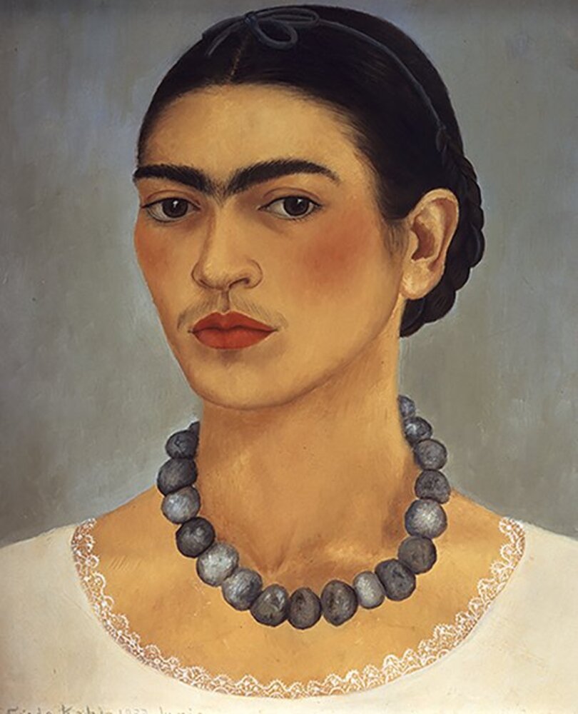 Self-portrait with Necklace