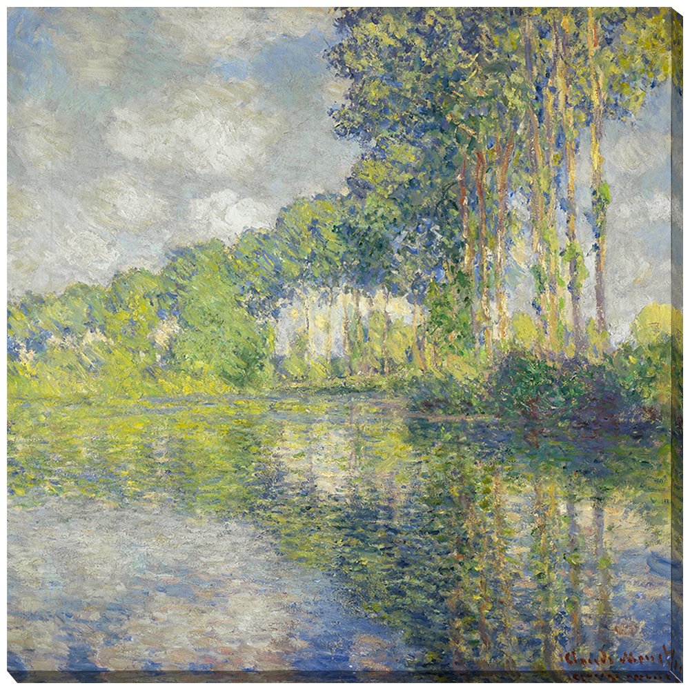 [액자포함] Poplars on the Epte 1891