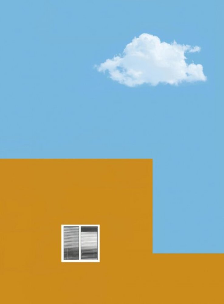 House and cloud