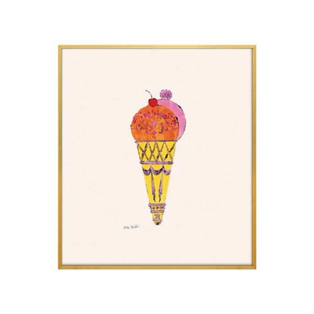 [액자포함] Ice Cream Dessert, c. 1959 (red and pink)