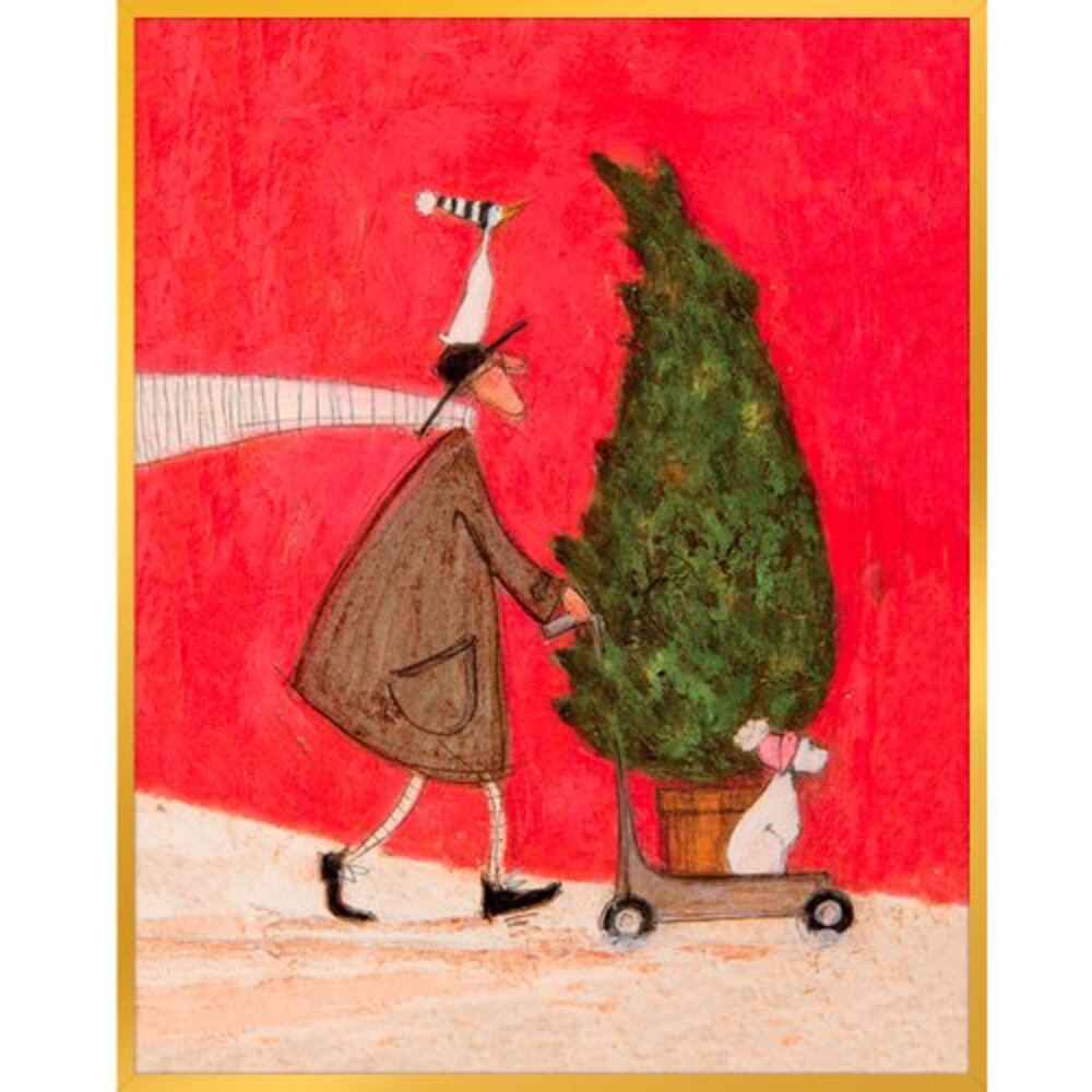 [액자포함] Little Silent Christmas Tree