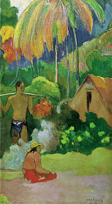 Landscape in Tahiti