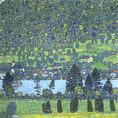 Unterach on the Attersee, 1916