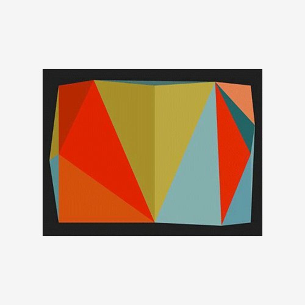 Triangulations n°5, 2013 (serigraph)